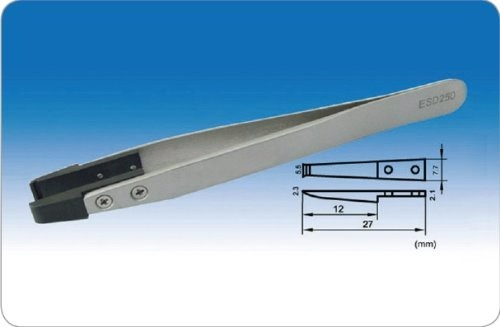 Head Anti-Static Tweezers (정전기방지용 포셉_116mm) KA.ESD-250