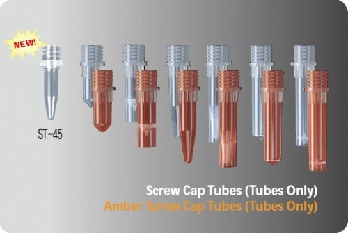 0.5ml, 1.5ml and 2.0ml Tubes Only (without caps) (스크류 튜브)