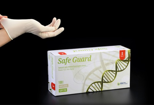 SPL Safe Guard, Latex/Nitrile Gloves