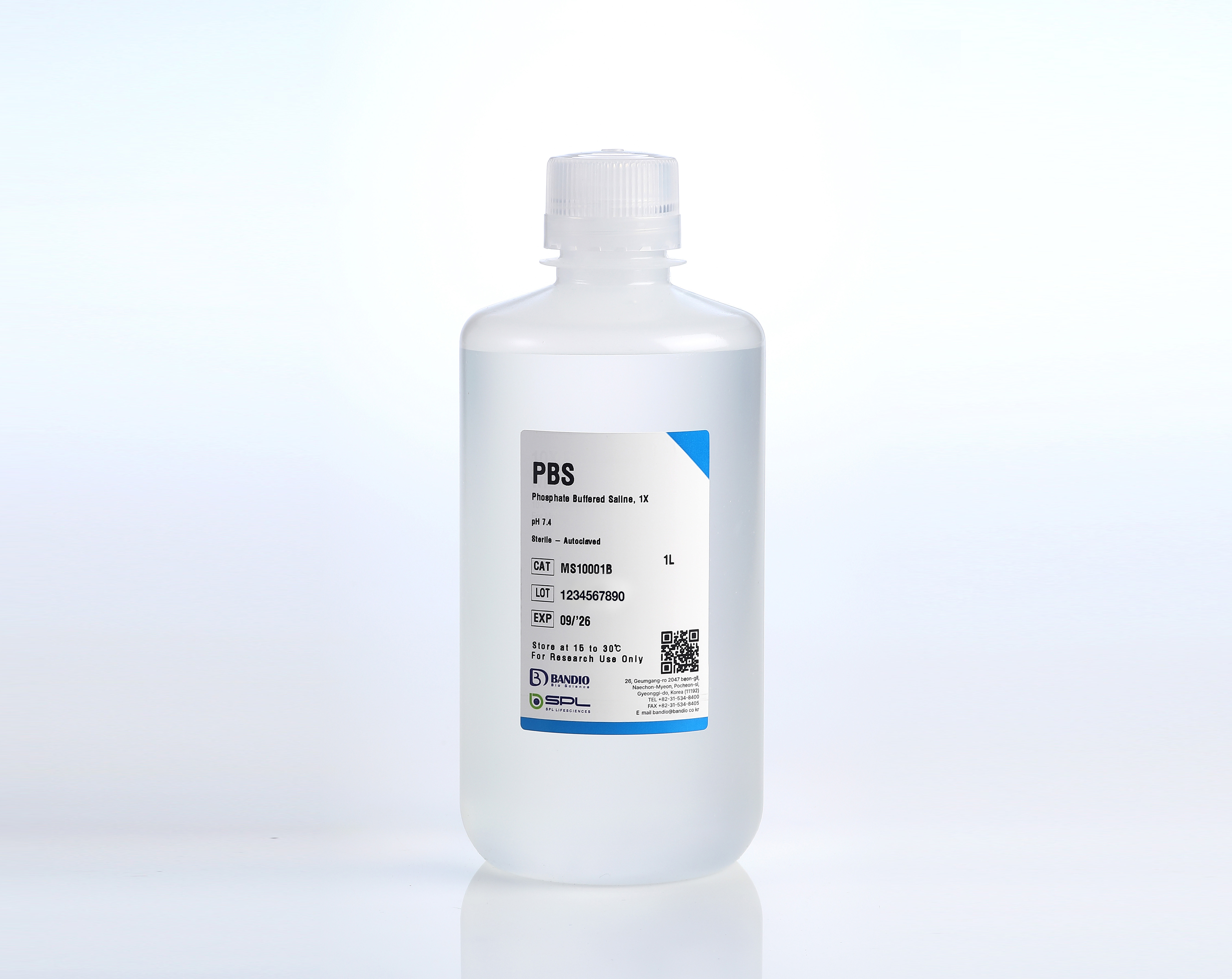 Phosphate Buffered Saline ( PBS), pH 7.4 - Universal Bio Korea