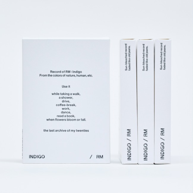 RM - [Indigo] Postcard Edition (Weverse Albums ver.) / BTS 방탄소년단