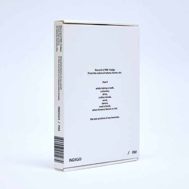 RM - [Indigo] Book Edition / 방탄소년단 (BTS)