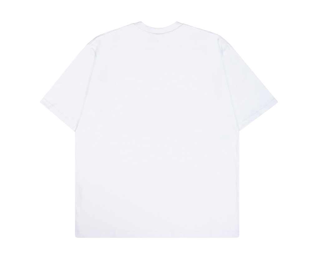 반팔 티셔츠 화이트 색상 이미지-S1L13