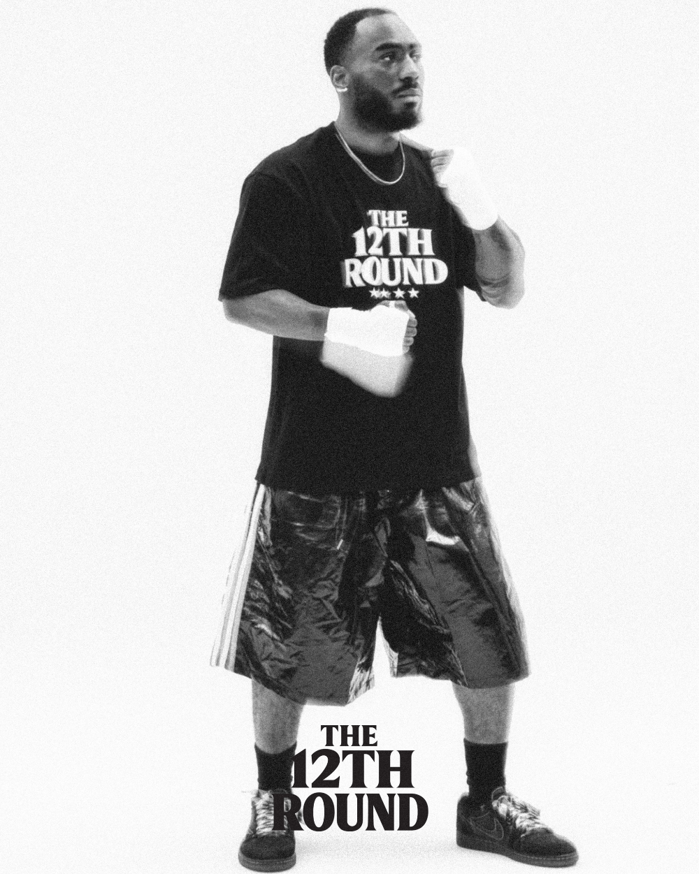 반팔 티셔츠 모델 착용 이미지-S3L1