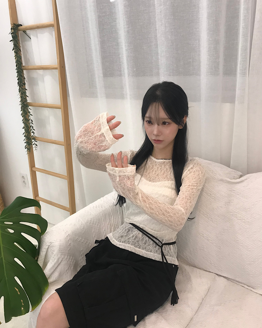 MADE] Lace Whisper Top - Kirev