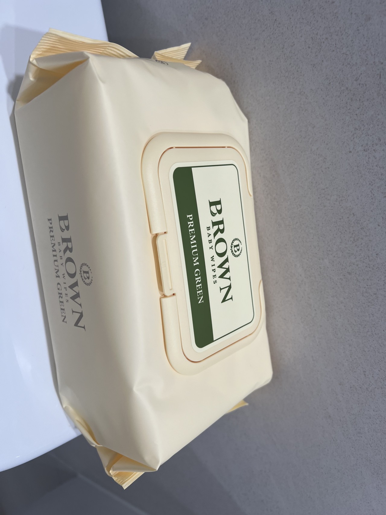 브라운 리뷰 | 두껍고 생분해되어 좋아요