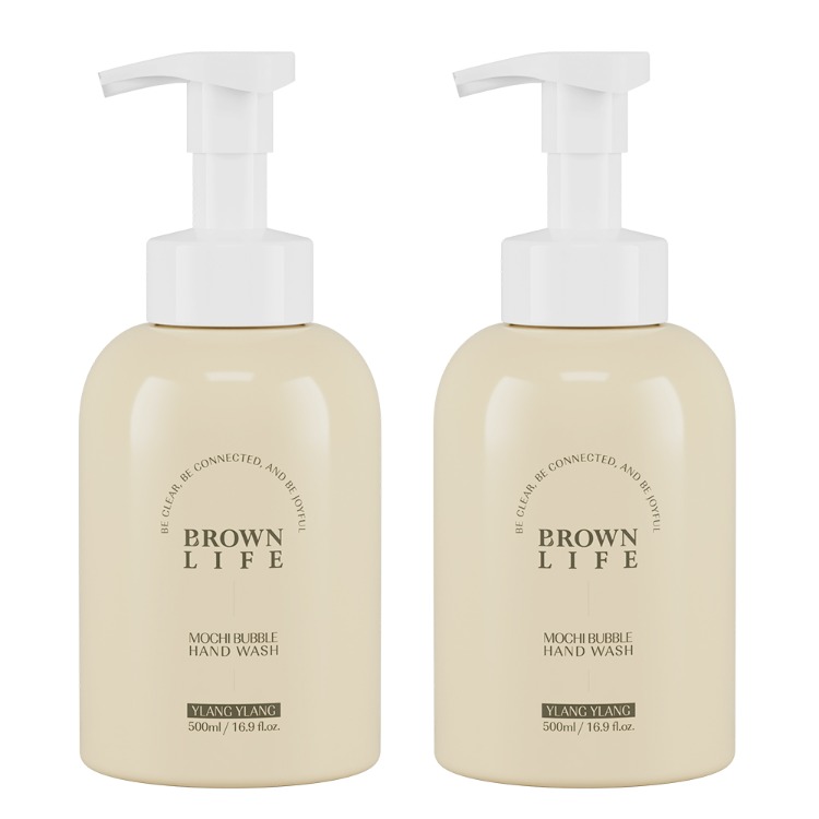 [1+1] 모찌버블 저자극 대용량 핸드워시 일랑일랑향 500ml