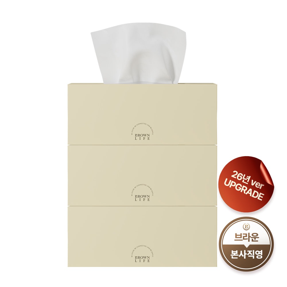 2배 부드러운 프리미엄 실크 아토 보습 대용량 로션티슈 232매 x 3개입