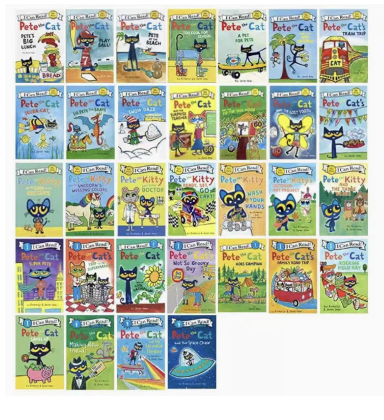 I Can Read Pete the Cat 英語絵本 洋書 34冊セット | POLJOPORTAL 