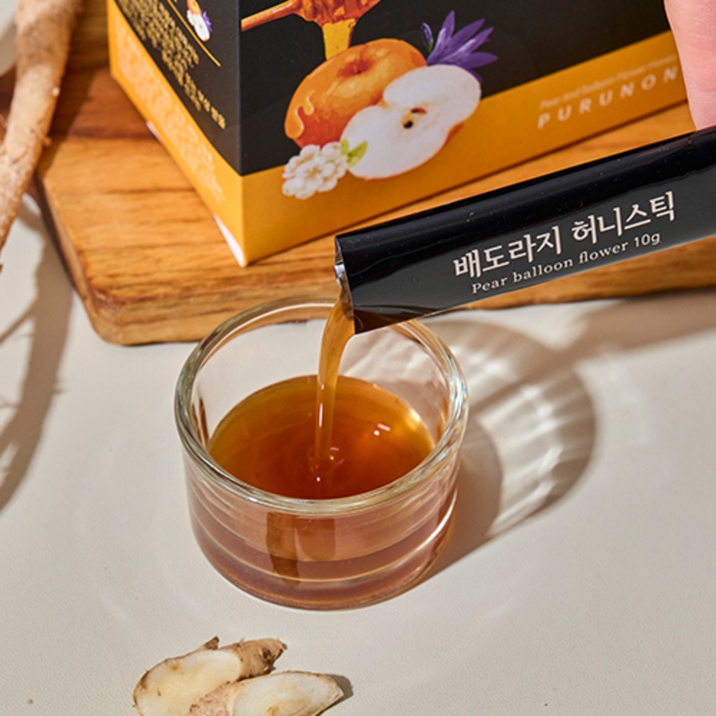 푸르농 | 국내산 배도라지 허니스틱 선물세트