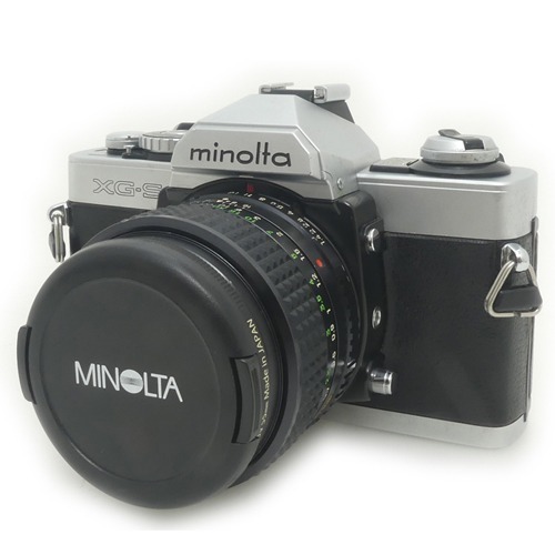 [중고] 미놀타 Minolta XG-S BODY [ Silver ] + 미놀타 MINOLTA MC ROKKOR-PG 50mm F1.4 (A)