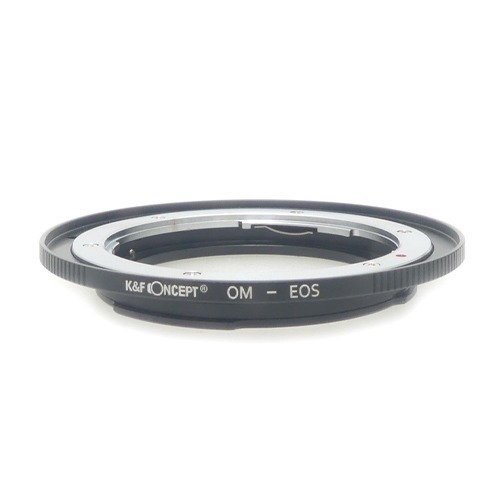 [중고] K&amp;F Olmypus OM 렌즈를 Canon EOS 카메라에사용 하는 초정밀 렌즈 변환 어댑터 OM-EOS Camera Mount Adapter (A+)