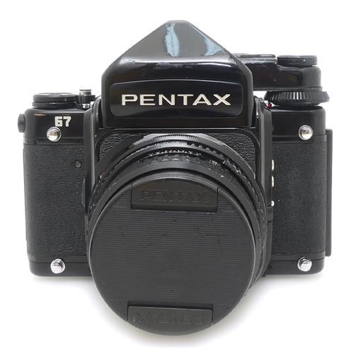 [중고] 펜탁스 Pentax 67 TTL Mirror Up BODY + 펜탁스 67 SMC 105mm F2.4 + 스트랩포함 (A-)