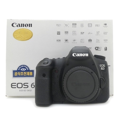 [중고] 캐논 Canon EOS 6D BODY 정품,박스품 * 16.000 컷 (A+)