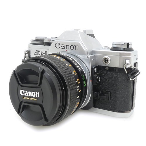 [중고] 캐논 Canon AE-1 Silver BODY + 캐논 FD Canon FD 50mm F1.4 S.S.C (A-)
