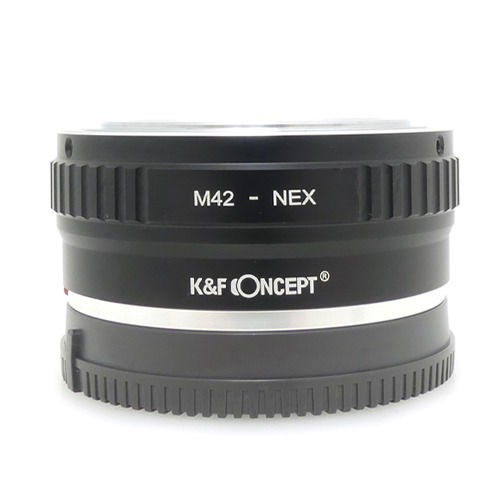 [중고] K&amp;F M42 - NEX ( M42 렌즈 → 소니 NEX 바디 마운트 변환 ) 어댑터 (A+)