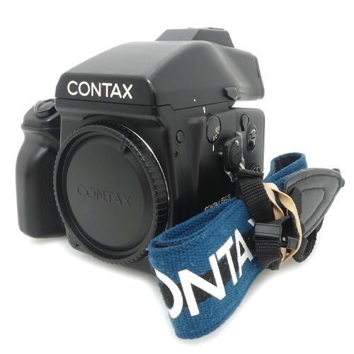 [중고] 콘탁스 CONTAX 645 BODY + CONTAX MFB-1 + MFB-1A 120 / 220 Film Back Holder + 스트랩포함 (A)