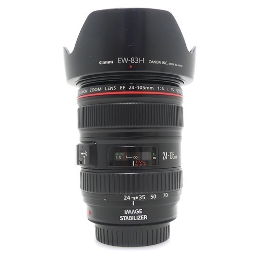 [중고] 캐논 Canon EF 24-105mm F4 L IS USM 정품 + EW-83H 후드포함 (A)