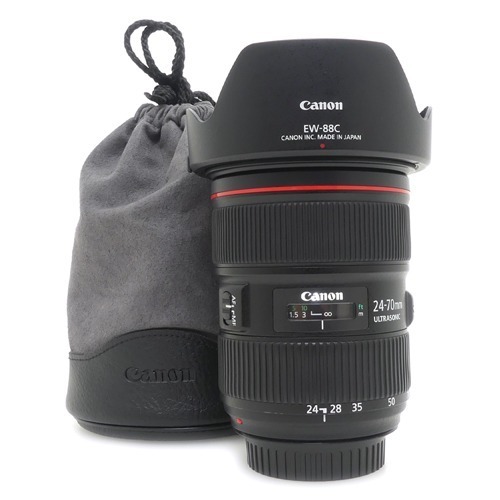 [중고] 캐논 Canon EF 24-70mm F2.8 L II USM 정품 + EW-88C 후드,케이스포함 (A+)