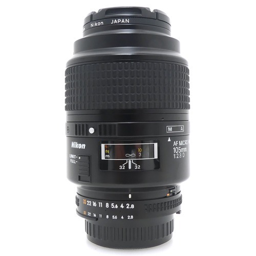 [중고] 니콘 Nikon AF MICRO NIKKOR 105mm F2.8 D 마크로 렌즈 + 니콘 L37c 50mm UV필터 (A)
