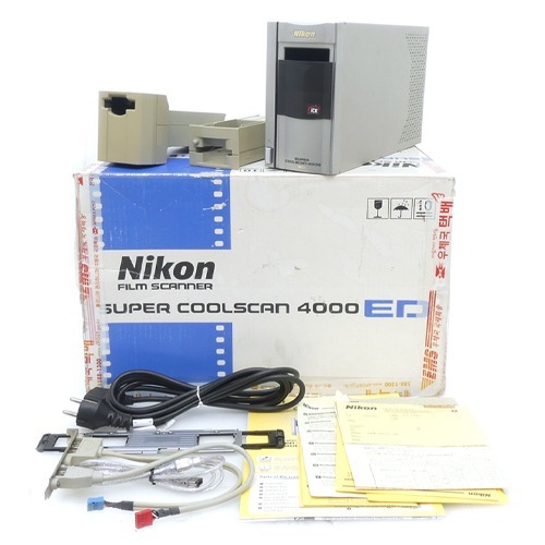 [중고-위탁판매] 니콘 Nikon FILM SCANNER SUPER COOLSCAN 4000 ED [ 니콘 4000ED 스캐너] 정품,박스품 (A)