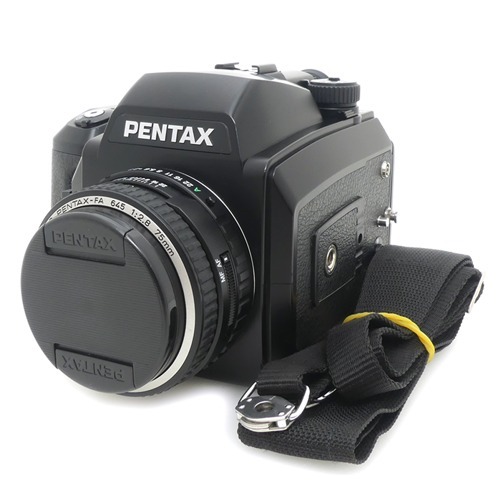 [중고] 펜탁스 PENTAX 645N BODY + 펜탁스 PENTAX 645 FA 75mm F2.8 + 스트랩포함 (A+)