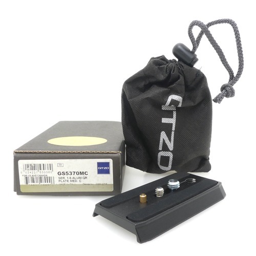 [신품-이월상품] ] 짓죠 GITZO GS5370MC Aluminium Quick Release Plate Medium C 플래이트 (NEW)