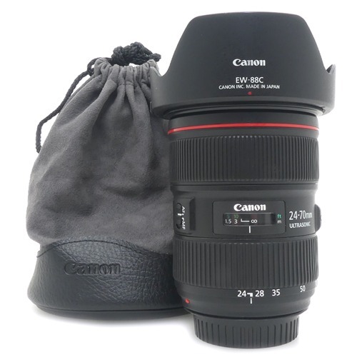 [중고] 캐논 Canon EF 24-70mm F2.8 L II USM 정품 + EW-88C 후드,케이스포함 (A+)
