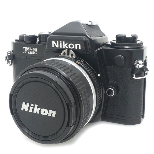 [중고] 니콘 Nikon FE2 BODY [ BLACK ] + 니콘 Nikon MF 50mm F1.4 (A-)