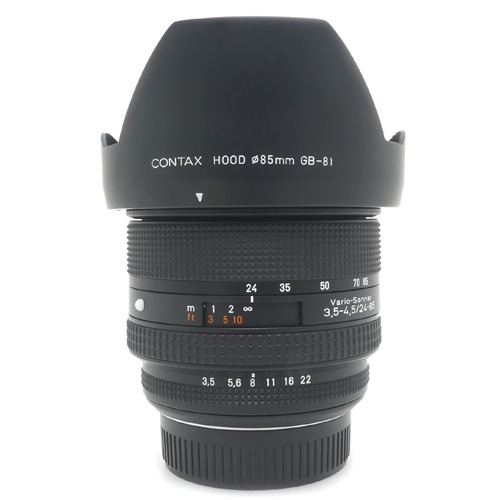 [중고] 콘탁스 CONTAX Carl Zeiss Vario-Sonnar 24-85mm F3.5-4.5 T* + GB-81 후드포함 (A+)