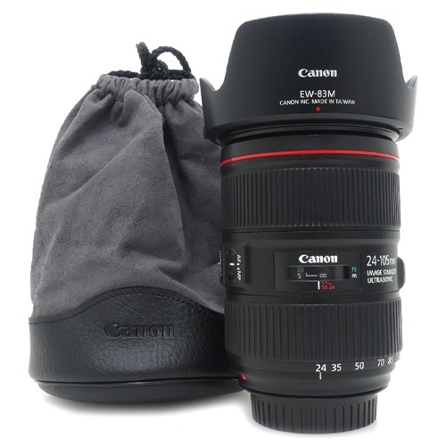 [중고] 캐논 Canon EF 24-105mm F4 L IS II USM 정품 + EW-83M 후드 , 케이스포함 (A+)