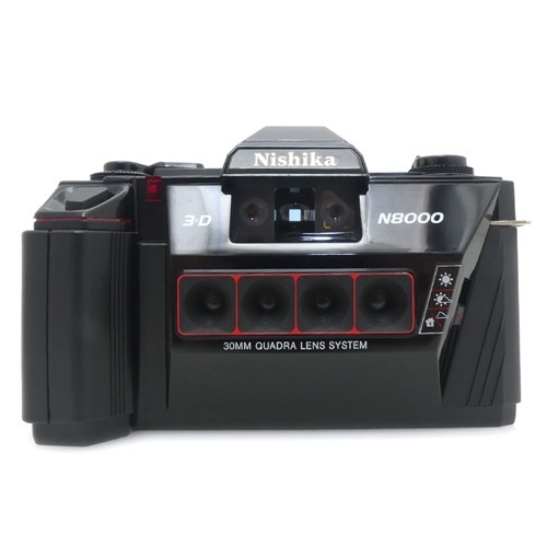 [중고] 니시카 Nishika N8000 3-D Film Camera + 스트랩포함 (A+)