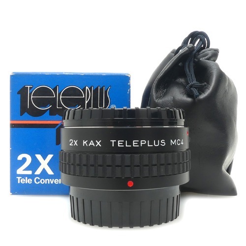 [신품-이월상품] TELE PLUS MC4 2X Tele Converter  [ A접점 2x 텔레컨버터 ] 박스품 For 펜탁스 K 마운트 (NEW)