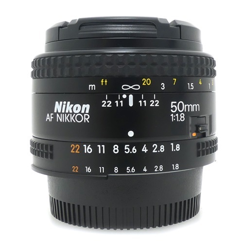 [중고] 니콘 Nikon AF NIKKOR 50mm F1.8  - Made in Japan (A+)