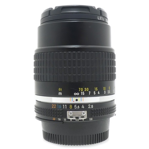 [중고] 니콘 Nikon MF NIKKOR 105mm F2.5 + 니콘 L37c 52mm UV 필터포함 (A)
