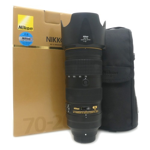 [중고] 니콘 Nikon AF-S NIKKOR 70-200mm F2.8 E FL ED VR -N- 정품 , 박스품 (S)