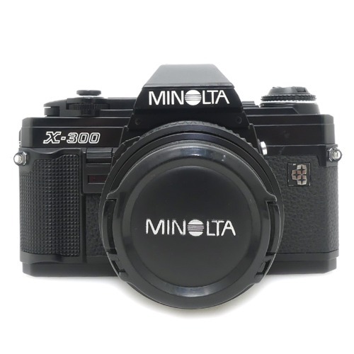 [중고] 미놀타 MINOTA X-300  [ Black ] BODY + 미놀타 MD 50mm F1.4 (A)