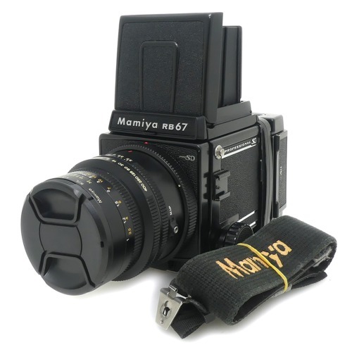 [중고] 마미야 Mamiya RB67 PRO SD BODY + 마미야 Mamiya RB67 90mm F3.5 L K/L + 120 Film Back - 스트랩포함 (A)