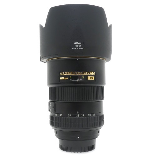[중고] 니콘 Nikon AF-S DX NIKKOR 17-55mm F2.8 G ED (IF) 정품 + HB-31 후드포함 (A+)
