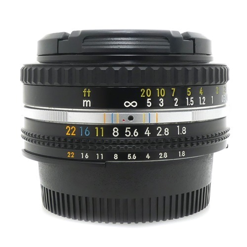 [중고] 니콘 Nikon MF NIKKOR 50mm F1.8 Pancake Lens [ 1.5피트 0.45 미터초점거리 ] (A+)