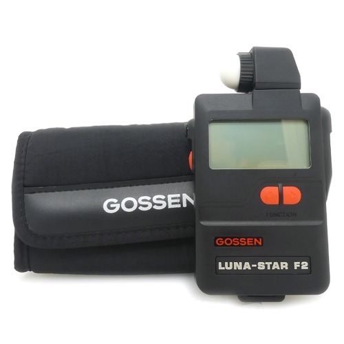 [중고] 고센 GOSSEN LUNA-STAR F2 Light Meter 노출계 + 스트랩 , 케이스포함 (A+)
