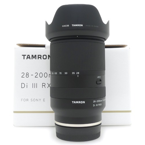 [중고] 탐론 TAMRON 28-200mm F2.8-5.6 Di III RXD A071 썬포토 정품 , 박스품 For 소니 SONY E 마운트 (S)
