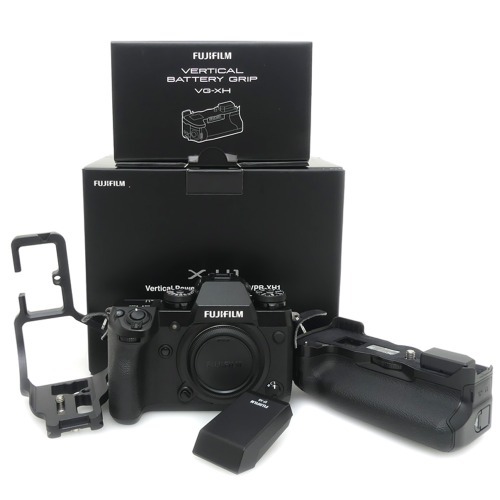 [중고] 후지필름 FUJIFILM X-H1 Vertical Power Booster Grip VPB-XH1 정품 , 박스품 + 전용 배터리 3개 , L 플래이트 포함 (S)