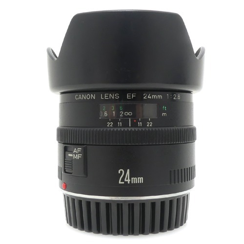 [중고] 캐논 Canon EF 24mm F2.8 + EW-60 후드포함 (A+)