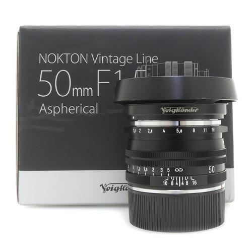 [중고] 보이그랜더 VOIGTLANDER NOKTON Vintage Line 50mm F1.5 II Aspherical 정품 , 박스품 + 보이그랜더 LH-6 후드포함 For 라이카 M 마운트 (A+)
