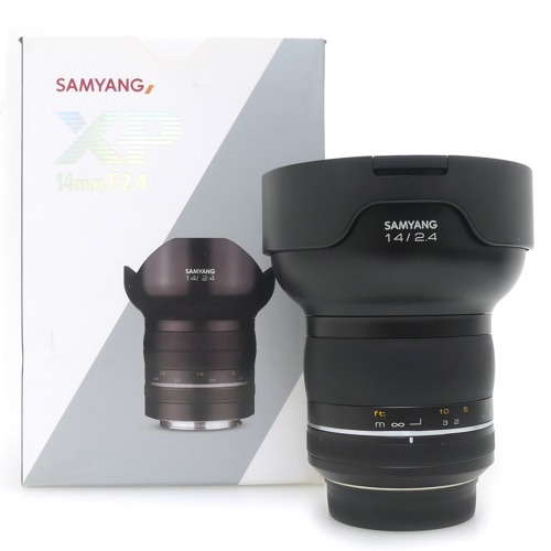 [중고] 삼양옵틱스 SAMYANG XP 14mm F2.4 박스품 For 니콘 F 마운트 (A+)
