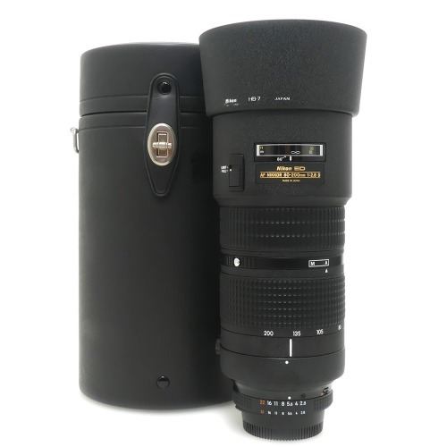 [중고] 니콘 Nikon AF NIKKOR 80-200mm F2.8 D ED - NEW 타입 - + HB-7 후드 , 케이스포함 (A+)
