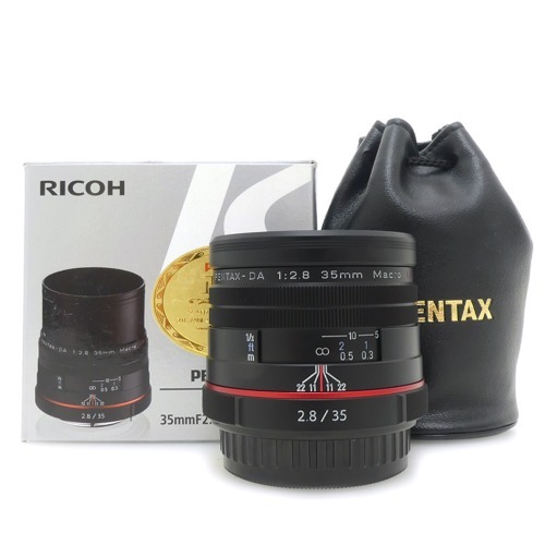 [중고-위탁판매] 펜탁스 PENTAX HD DA 35mm F2.8 Macro Limited 정품 ,박스품 (S)