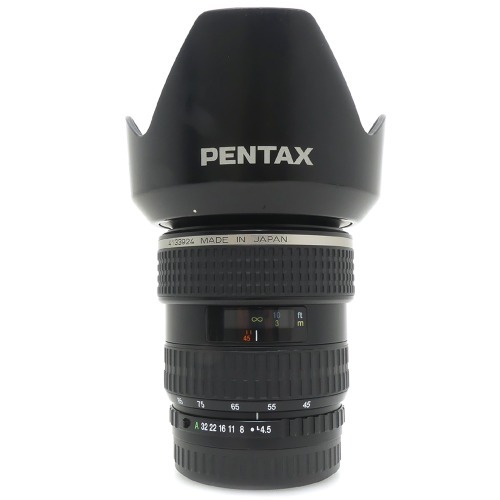 [중고] 펜탁스 PENTAX 645 SMC ZOOM FA 45-85mm F4.5 + 후드포함 (A)