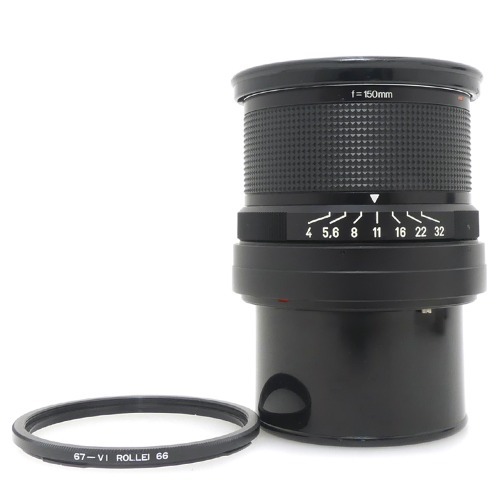 [중고] 롤라이 Rollei Sonnar 150mm F4 HFT [ 롤라이 Rollei SL66 마운트 ] + 67-VI ROLLEI66 필터 아답타 (A+)